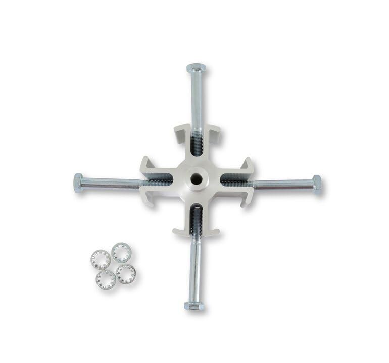 MR GASKET 2393 Mr. Gasket Fan Spacer Kit 2" Gm/Ford, Silver