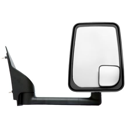 VELVAC 714558 Velvac 714558 2020 Standard Door Mirror Black, 96" Body Width, Standard Head, Passenger Side