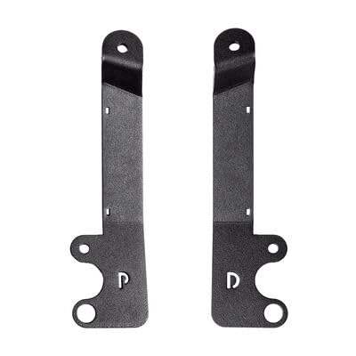 GO RHINO 732345T Go Rhino! Go Rhino - 732345T - Hood Mount Light Brackets - FITS 3X