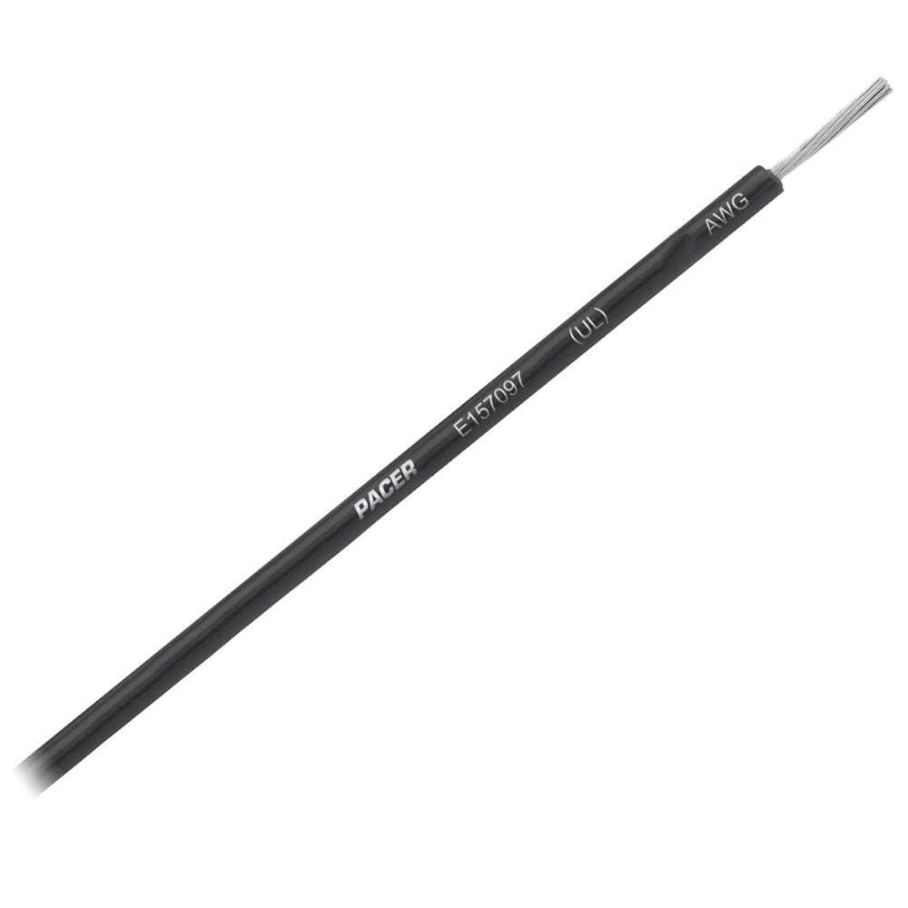 PACER WUL12BK-25 Pacer WUL12BK-25 12 AWG UL BK TC WIRE 25FT RL