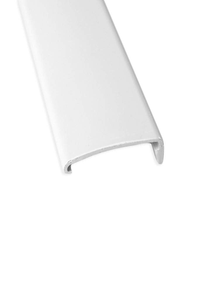 Lippert Components 326191 Lippert Replacement 76" Snap Trim Screw Cover for Radius Screen Door on 5th Wheel RVs, Travel Trailers and Motorhomes - 326191