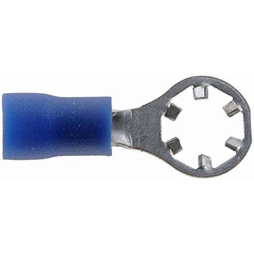 DORMAN 86423 Dorman 86423: 16-14 Gauge Star Ring Terminal, No. 10, Blue