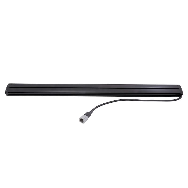 TRAILFX 30SRBKCM TrailFX 30SRBKCM Light Bar 30 Inch Single Row LED 165W Combo Spot and 90 Flood Lights 13860 Raw Lumens Black Aluminum Housing IP67 with Brackets and Installation Hardware