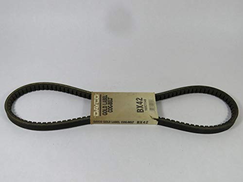Dayco BX42 Gold Label Cog Belt, Black