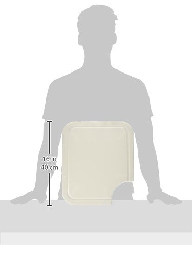 CAMCO 43857 Camco Camper/RV Sink Mate Cutting Board | Features Built-In Juice Groove & Cut Corner for Scrap Disposal | Designed w/Adjustable Rubber Feet for Different Sink Sizes | Expand Kitchen Workspace (43857)