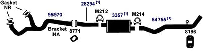AP EXHAUST 8771 AP Exhaust 8771 Exhaust Gasket