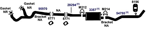 AP EXHAUST 8771 AP Exhaust 8771 Exhaust Gasket