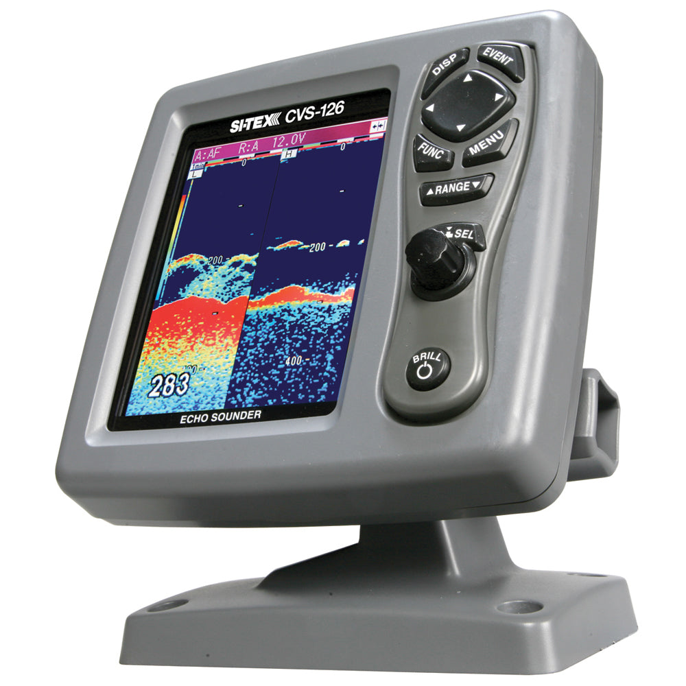 SI-TEX CVS-126 SI-TEX CVS-126 Dual Frequency Color Echo Sounder