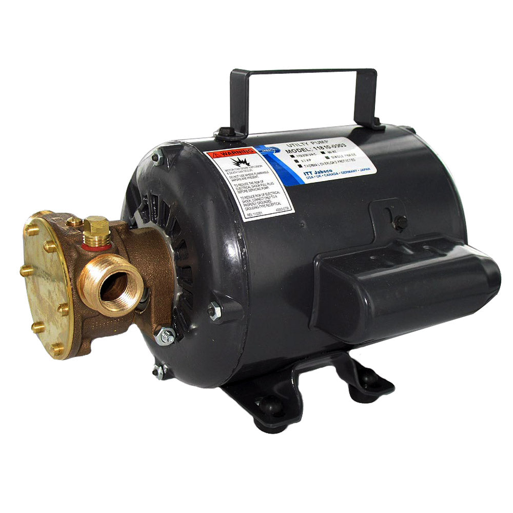 Jabsco 11810-0003 Jabsco Bronze AC Motor Pump Unit - 115v