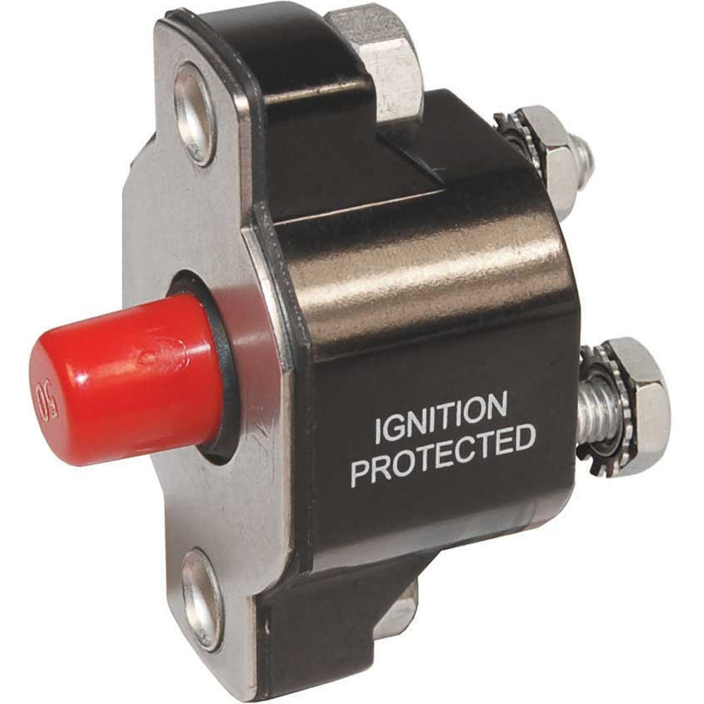 Blue Sea Systems 2143 Blue Sea 2143 Medium Duty Push Button Reset-Only - 60A