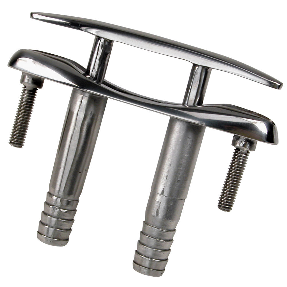 Whitecap 6809 Whitecap E-Z Push Up Stainless Steel Cleat - 6"