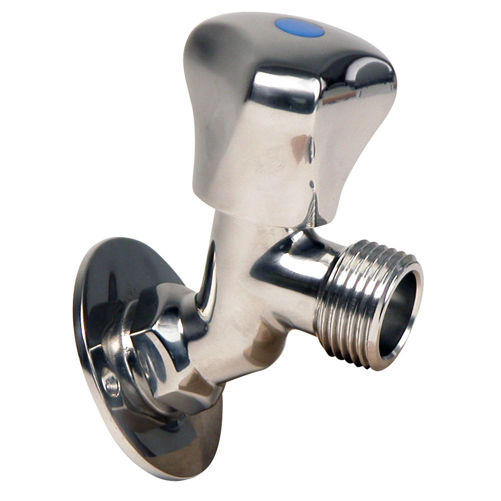 Whitecap P-2456C Whitecap S.S. Faucet 2-3/16" Base 3-3/16" Depth