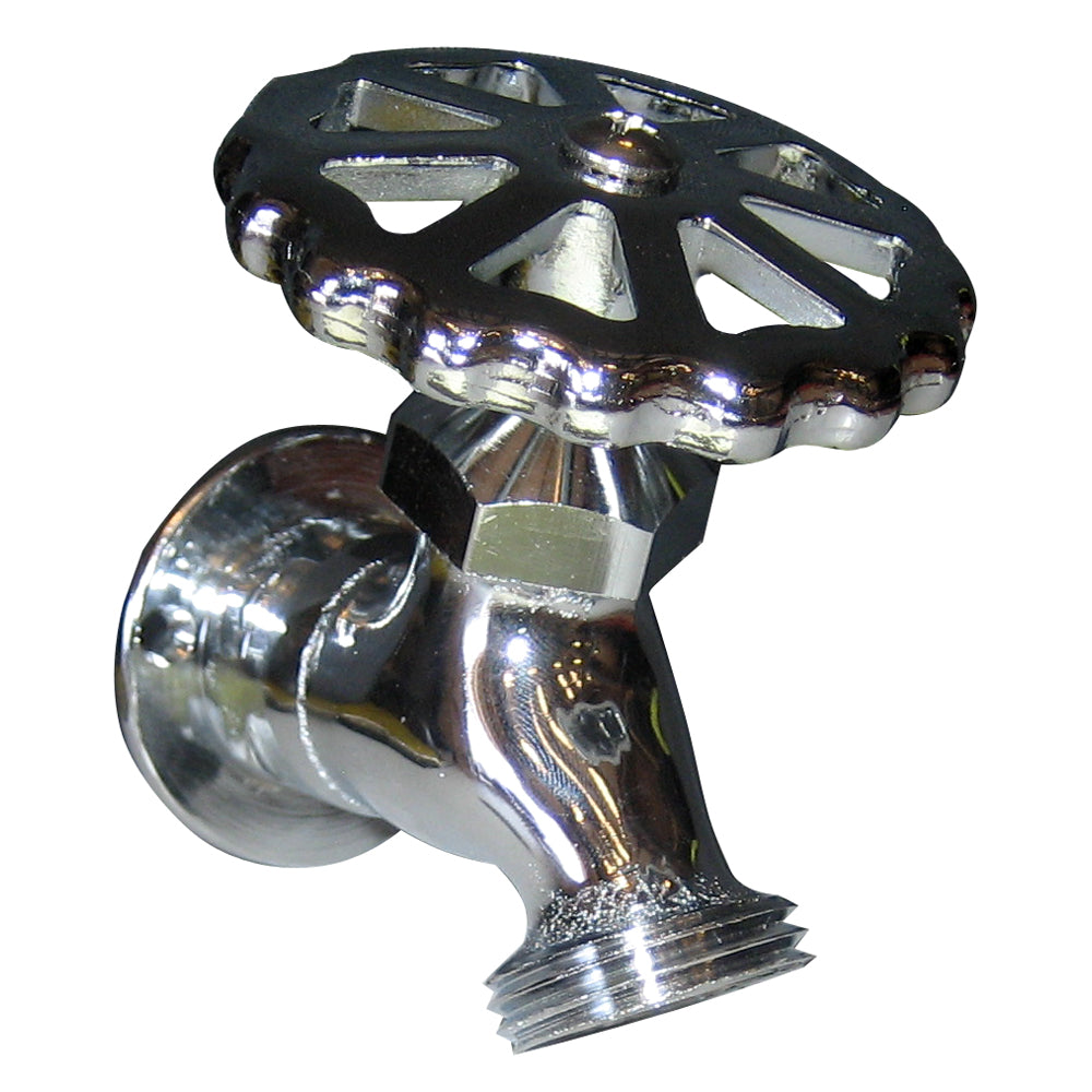 Whitecap P-2452C Whitecap C.P. Brass Sillcock 1-5/8" Base 3-3/16 Depth