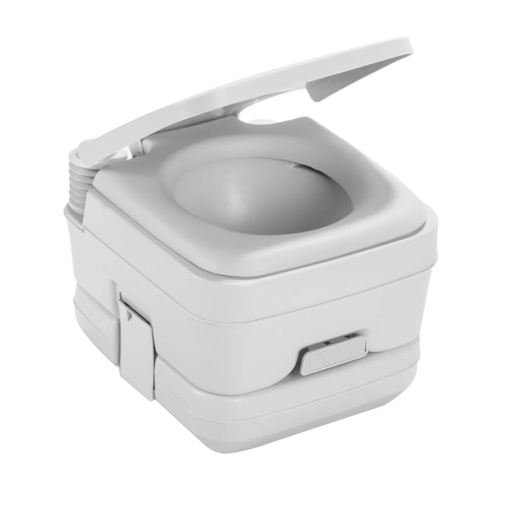 Dometic 311196406 Dometic&trade; 964 MSD Portable Toilet w/Mounting Brackets - 2.5 Gallon - Platinum