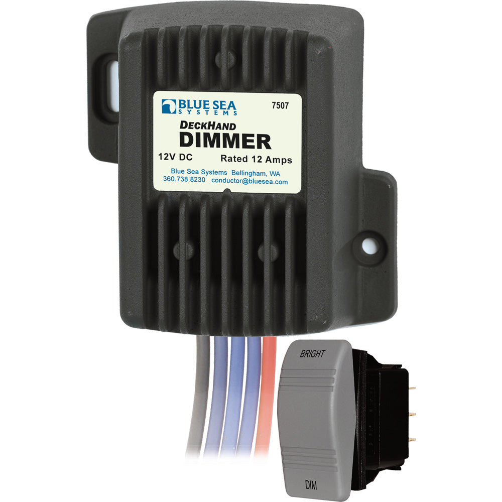 Blue Sea Systems 7507 Blue Sea 7507 DeckHand Dimmer - 12 Amp/12V