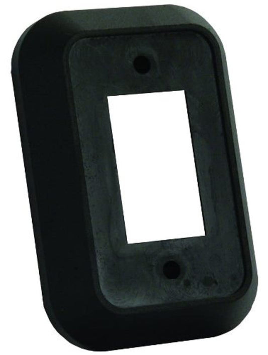 JR PRODUCTS 13495 JR Products 13495 Single Switch Wall Spacer - Black