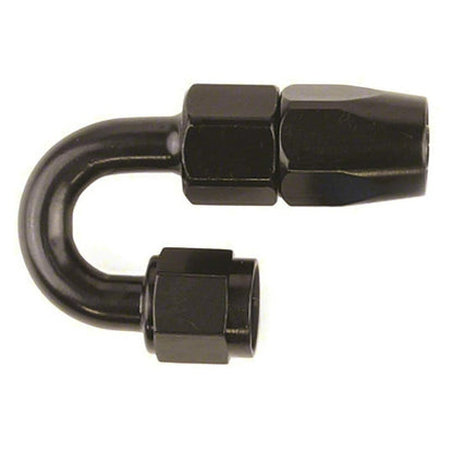 SPEEDFX 511080BK Black Full Swivel Hose End Fitting, -10AN, 180° (511080BK) by SpeedFX