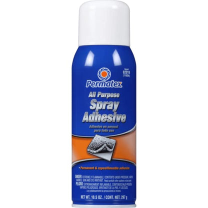 PERMATEX 82019 Permatex 82019 All Purpose Spray Adhesive, 10.5 oz. net Aerosol Can