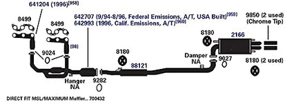 AP EXHAUST 642707 Ap Exhaust 642707 DIRECT FIT CATALYTIC CONVERTER