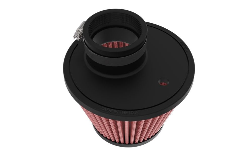 K&N FILTER RU-9920 K&N High-Flow Original Lifetime Universal Clamp-On Air Filter: Performance, Premium, Washable: Flange Diameter: 3.5 In, Filter Height: 3.688 In, Flange Length: 1.375 In, Type: Round Straight, RU-9920