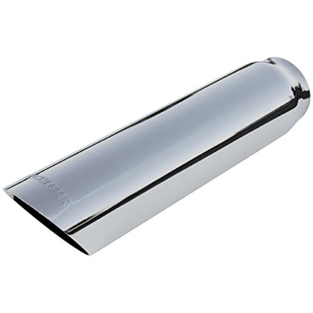 FLOWMASTER 15362 Flowmaster 15362 Exhaust Tip - 3.00 in. Cut Angle Polished SS fits 2.50 in. Tubing - Weld On