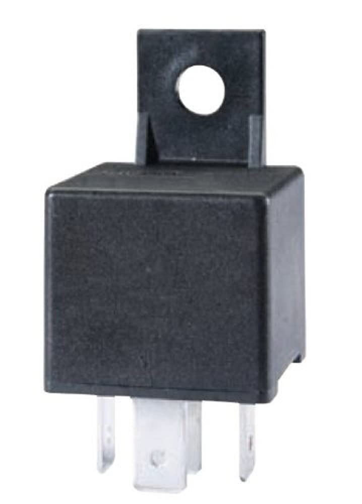 HELLA 933332181 HELLA 933332181 12V/40 Amp SPDT Mini ISO Relay with Bracket