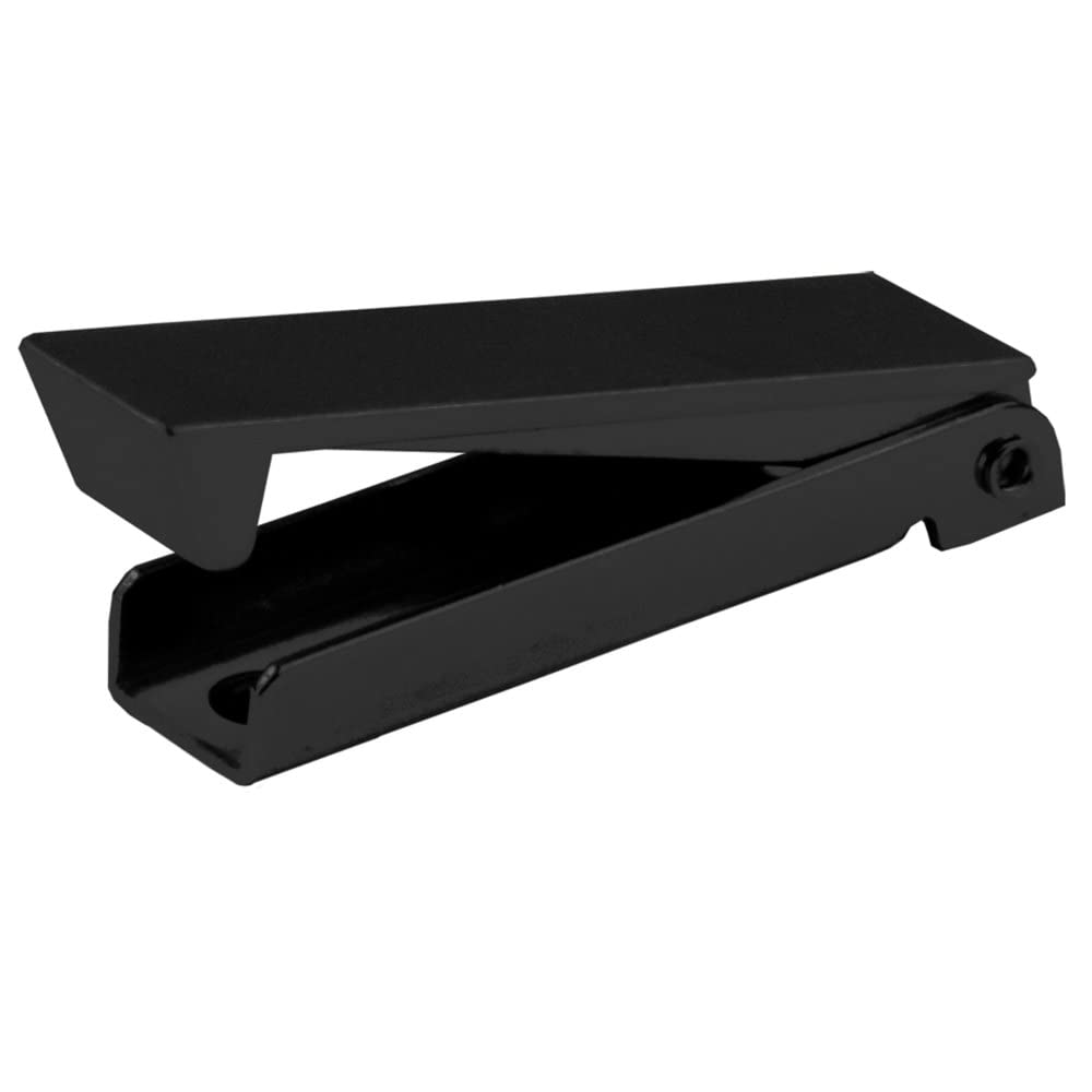 JR PRODUCTS 10225 Jr Products 10225 BAGGAGE DOOR CATCH SQUARE BLACK