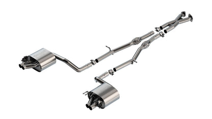 BORLA 141011 Borla Genesis G70 S-Type Cat Back Exhaust - No Tips