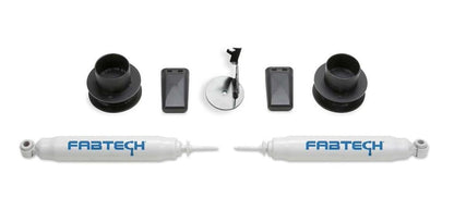 FABTECH FTS23227 Fabtech Suspension Lift Kit Coil Spacer Kit with Performance Shocks For Ram 2500