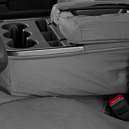 Covercraft SS3472PCGY Covercraft Polycotton Seat Saver Custom Seat Covers, Grey