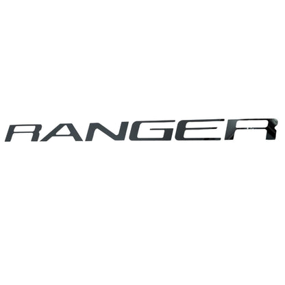 Putco 55563BPFD Putco Ford Ranger Tailgate Lettering Kit - Black Platinum - Cut Lettering - Fits Ford Ranger 2024-2027