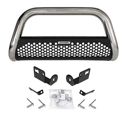 GO RHINO 55263PS Go Rhino RC2 Grille Guard & Mounting Brackets Kit | Stainless Steel, Polished | 55263PS | Fits 2006 - 2008 Dodge Ram 1500; 2006 - 2009 Dodge Ram 2500, 3500