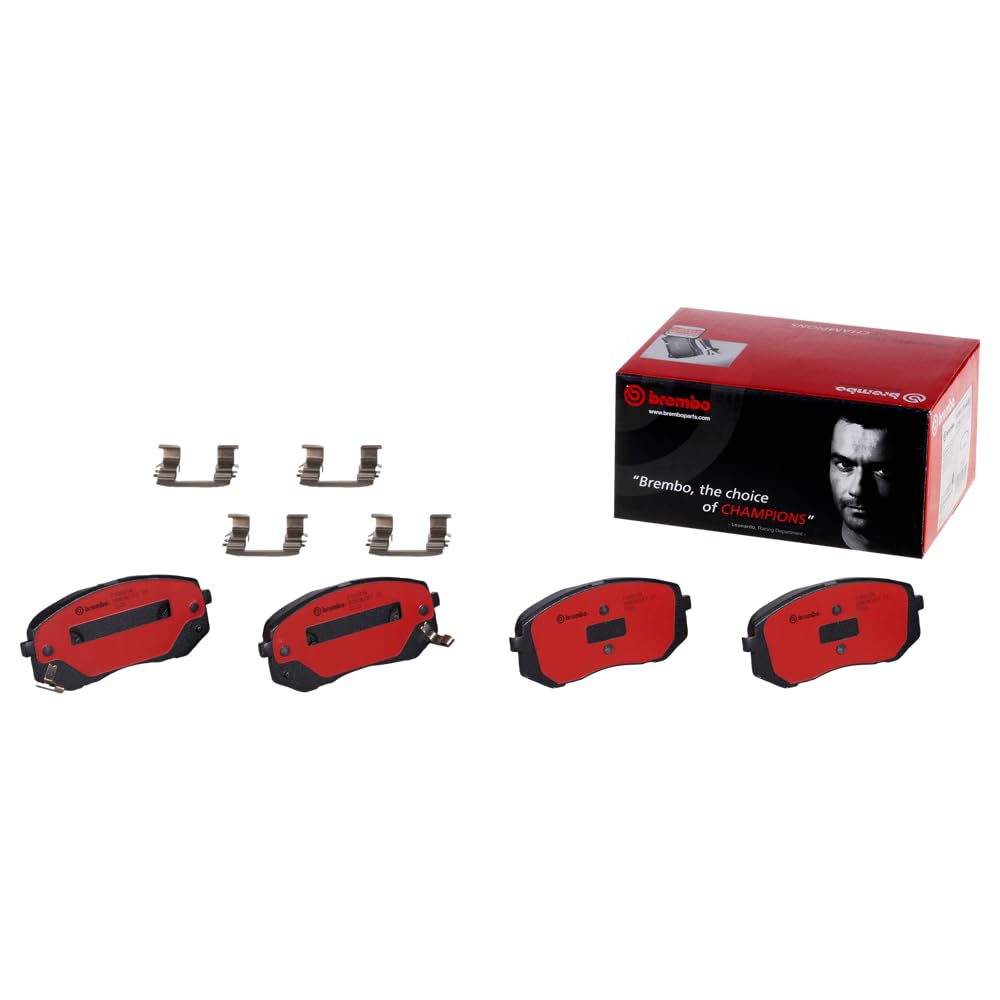 BREMBO P30039N Brembo P30039N Premium Ceramic Front Disc Brake Pad Set HYUNDAI (BEIJING)/JAC/KIA/KIA (DYK) OE# 581010ZA00