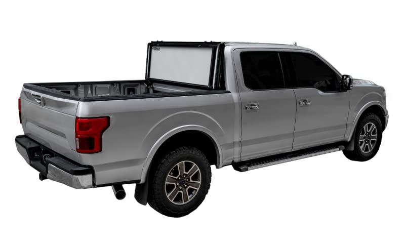 Lomax G3010049 LOMAX G3010049 Stance Hard Tri-Fold Cover; Black Urethane Finish; Split Rail;