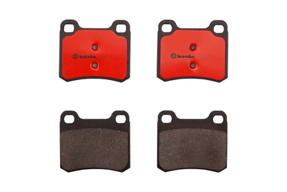 BREMBO P50013N Brembo P50013N Premium Ceramic Rear Disc Brake Pad Set MERCEDES-BENZ OE# 0004209820