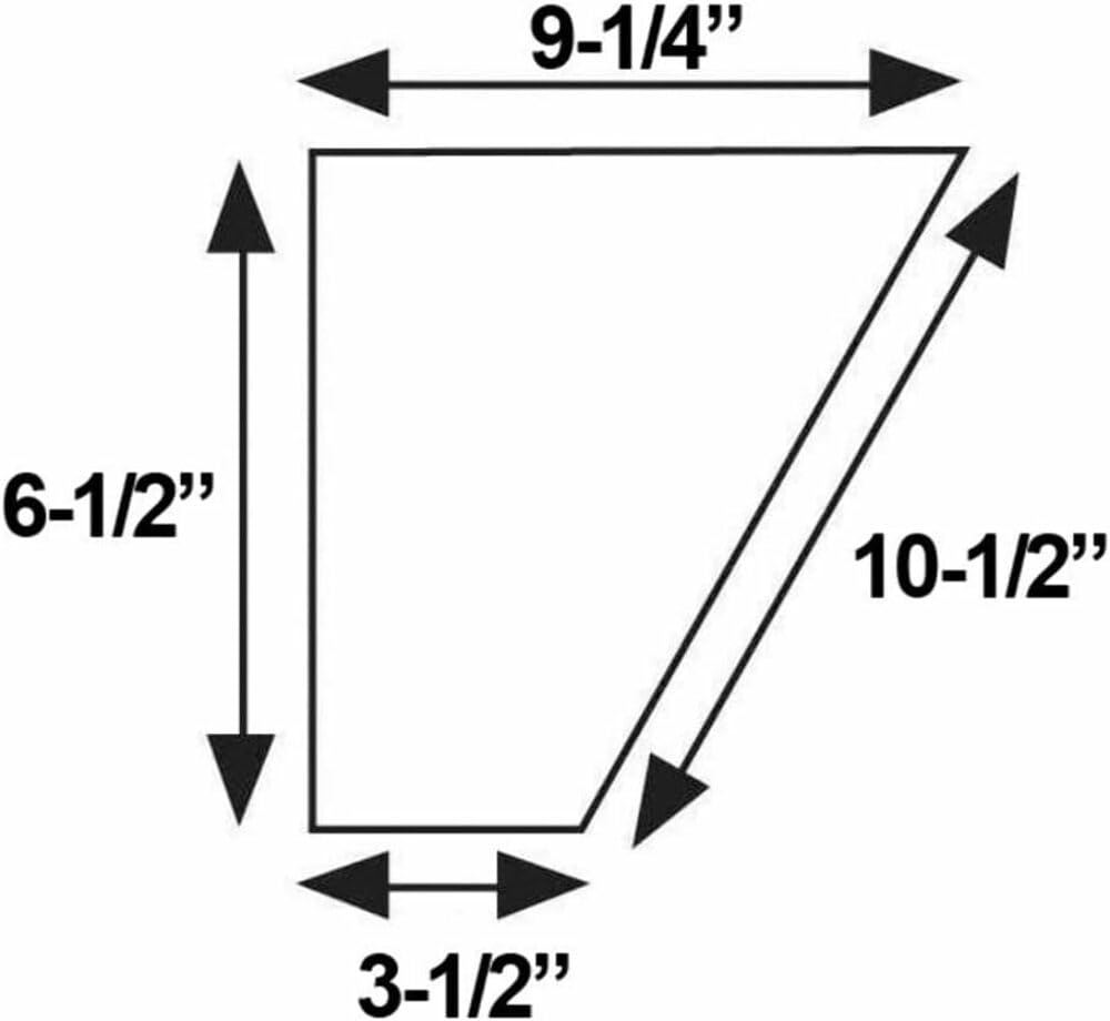 T-H MARINE RS-4-DP T-H Marine Solid Cast Aluminum Replacement Skeg for Outboard and Sterndrive Lowers - Weld-On Marine Repair Skeg for Performance Restoration - Mercury V6 Outboards and Mercruiser Stern Drives (I/Os)