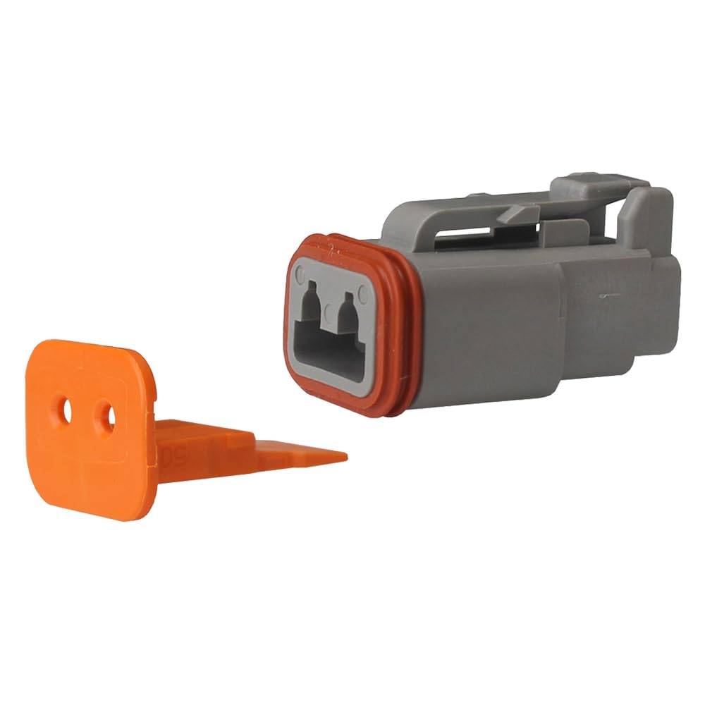 PACER TDT06-2S-10 Pacer Deutsch DT Plug Wedge Lock Kit - 2 Cavities - 10 Pack