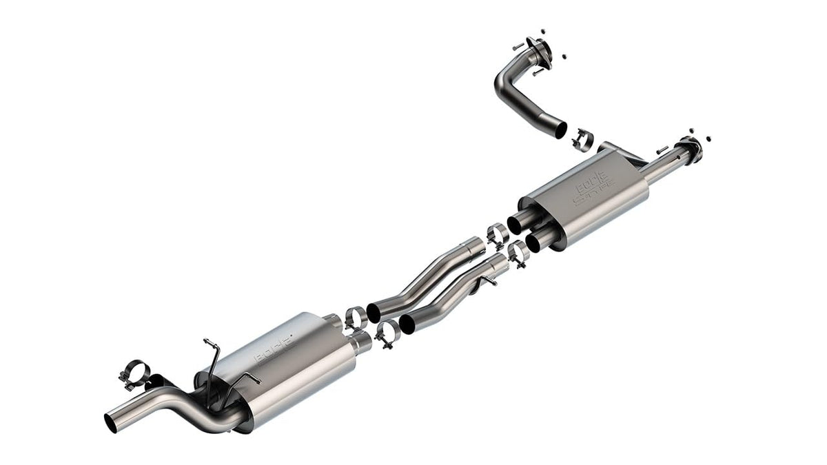 BORLA 60755 Borla 25-26 RAM 1500 RHO 3.0L V6 3in S-Type Exhaust Mid-Section - 145.1in WB - 60755