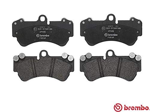BREMBO P85069 Brembo P85069 Low-Met Front Disc Brake Pad Set PORSCHE/VW OE# 7L0698151S
