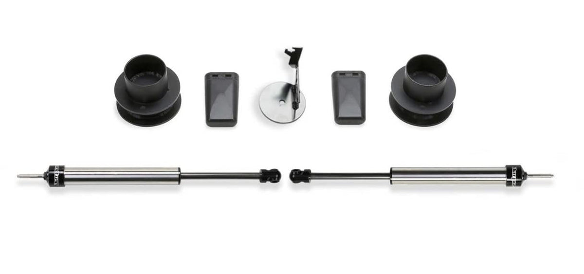 FABTECH FTS23229 Fabtech Suspension Lift Kit Coil Spacer Kit with DLSS Shocks For Ram 2500