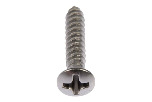 DORMAN 784-100 Dorman Self Tapping Screw-Stainless Steel-Oval Head-No. 6 x 1/2 In., 3/4 In