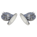 Schmitt Marine Mini Stainless Steel Dual Drop-In Horn w/Stainless Steel Grills High & Low Pitch