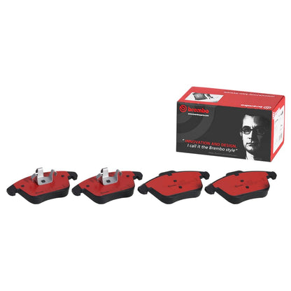 BREMBO P24076N Brembo P24076N Premium Ceramic Front Disc Brake Pad Set FORD/FORD (CHANGAN)/FORD AUSTRALIA/GAC/LAND ROVER/VOLVO/VOLVO (CHANGAN) OE# 1566232
