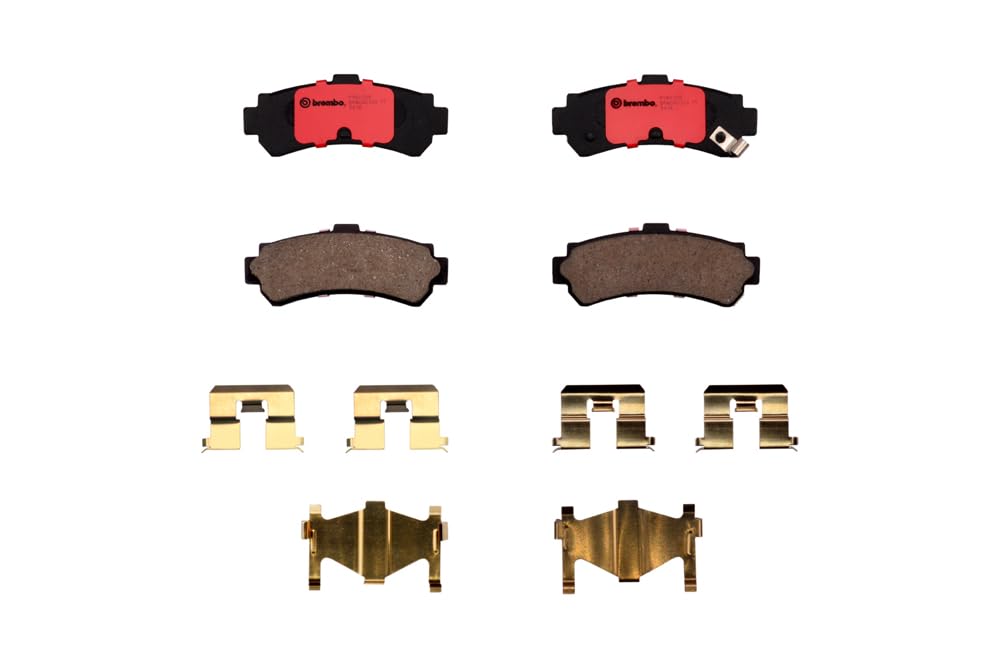 BREMBO P56035N Brembo P56035N Premium Ceramic Rear Disc Brake Pad Set NISSAN OE# AY060NS014
