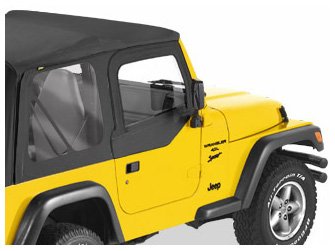 BESTOP 53121-35 Bestop Fabric Door Skins 5312135 for Jeep Wrangler TJ 1997-2006