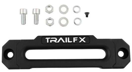 TRAILFX WXV007 TrailFX WXV007 XV95 Series Winch Cable, 9500 LB Synthetic Rope, 8.4mm x 94 Foot, with Hawse Fairlead, Replacement for XV Series Winches
