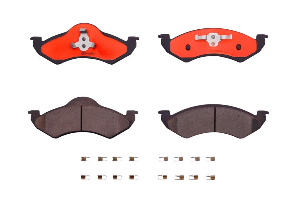 BREMBO P18005N Brembo P18005N Premium Ceramic Front Disc Brake Pad Set DODGE OE# 5016170AA