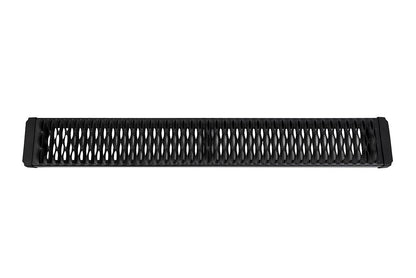 TRAILFX RBA023TI TrailFX Aggressive Running Boards for Chevrolet Silverado 1500 Standard Cab 2019-2025 Titanium Black Powder Coated Aluminum 6.5 Inch Width Stationary Side Steps With Mounting Hardware TrailFX RBA023TI