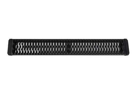 TRAILFX RBA023TI TrailFX Aggressive Running Boards for Chevrolet Silverado 1500 Standard Cab 2019-2025 Titanium Black Powder Coated Aluminum 6.5 Inch Width Stationary Side Steps With Mounting Hardware TrailFX RBA023TI