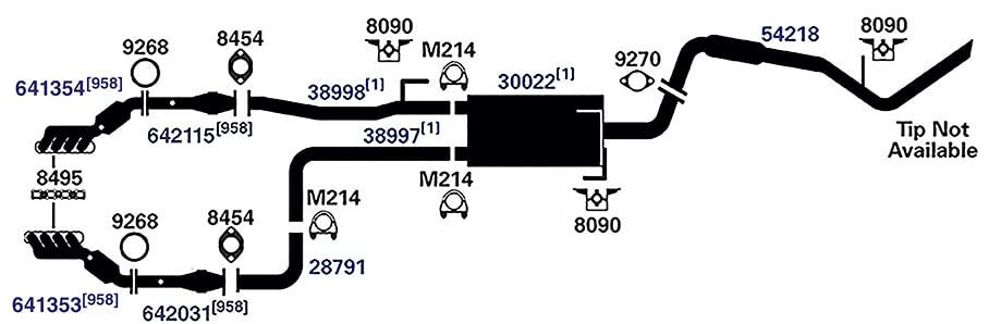 AP Exhaust 28791 Pipe